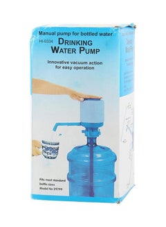 Generic Drinking Manual Water Pump Hi-0334 -White Blue jsj-316-15830768-18 White-Blue  - Image 2