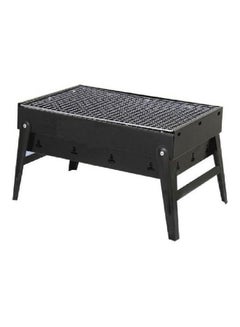 Generic Portable Jumbo Charcoal Grill For Parks And Gardens Black  - Image 1