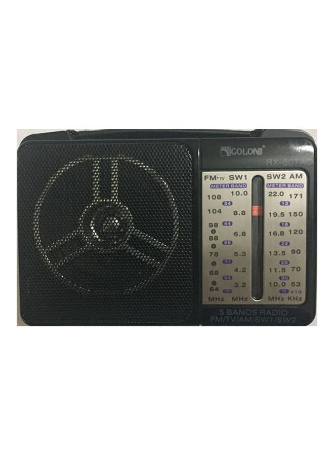 Golon Radio Fm-Am RX-607AC Black - Image 1