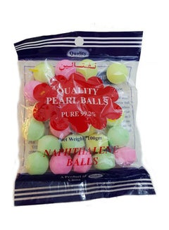 Generic Naphthalene Granules From Quality To Remove The Smells Of Bathrooms And Sinks Multicolour 100grams 