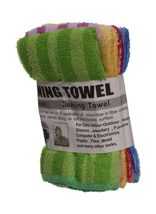 Generic - Kitchen Towels Set Of 5 Pieces, Multi Color Multicolour - Image 1
