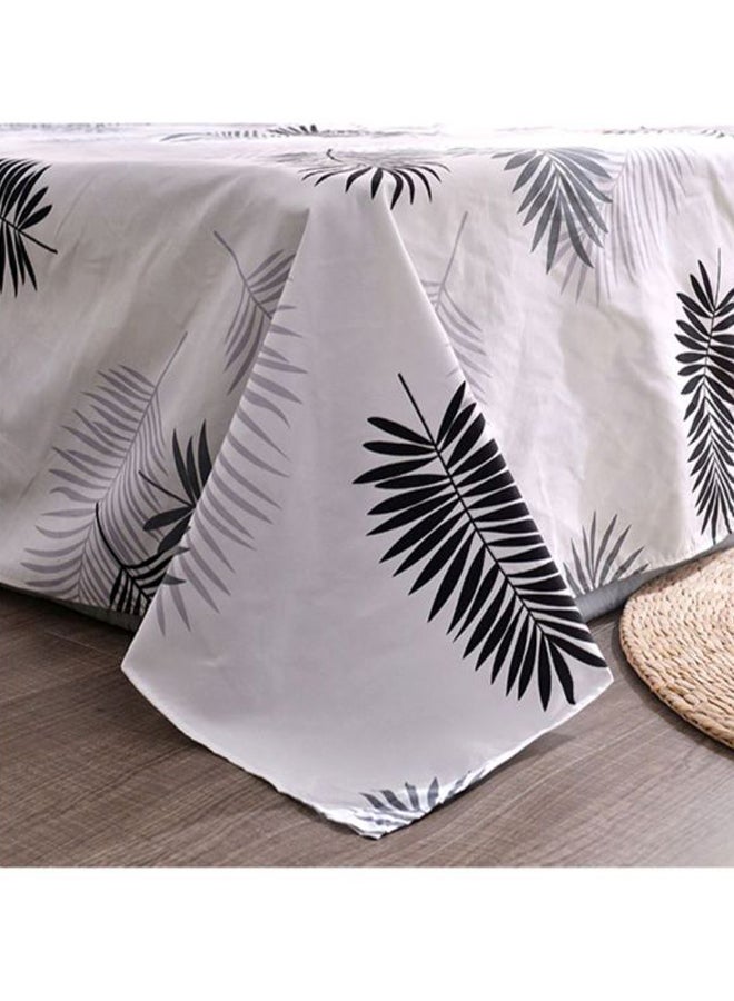 Beauenty 4-Piece Bedding Set combination Black/White Quilt Cover 200x230 cm, Bed Sheet 230x230 cm, Pillow Cover 48x74cm - Image 3