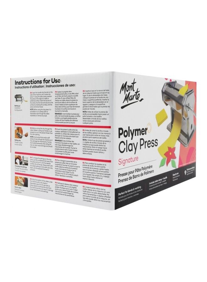 Mont Marte - Polymer Clay Press Machine Multicolour - Image 1