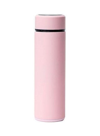 Stainless Steel Vacuum Flask With Inner Strainer And Touch Digital Display Temperature Pink - v1624975515/N48641426A_1