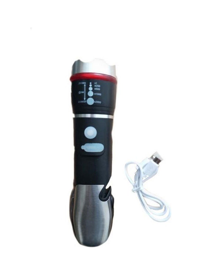 Generic - Multi-Use Manual Led Flashlight Multicolour - Image 1
