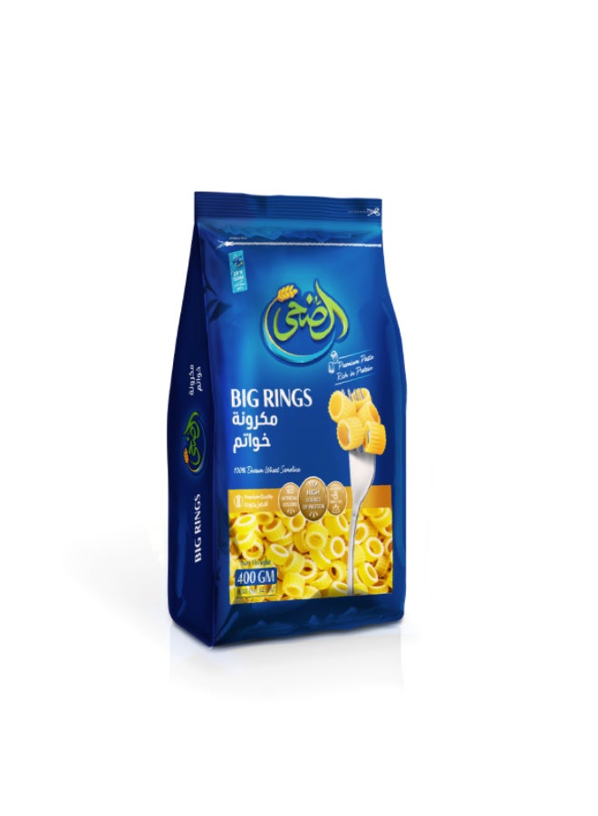 AL DOHA Big Rings Pasta 400grams 