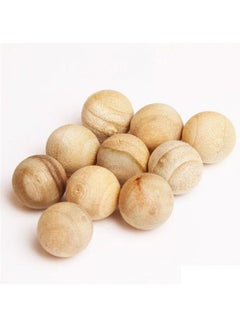 Naphthalene Balls From Camphor Mothballs 10 Pcs Woody Brown 46grams