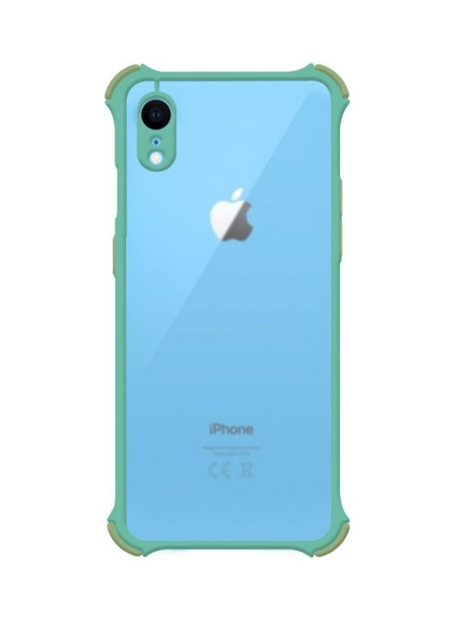 MARGOUN Protective Case Cover For Apple iPhone XR Clear/Light Green - Image 1