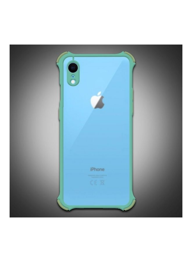 MARGOUN Protective Case Cover For Apple iPhone XR Clear/Light Green - Image 4