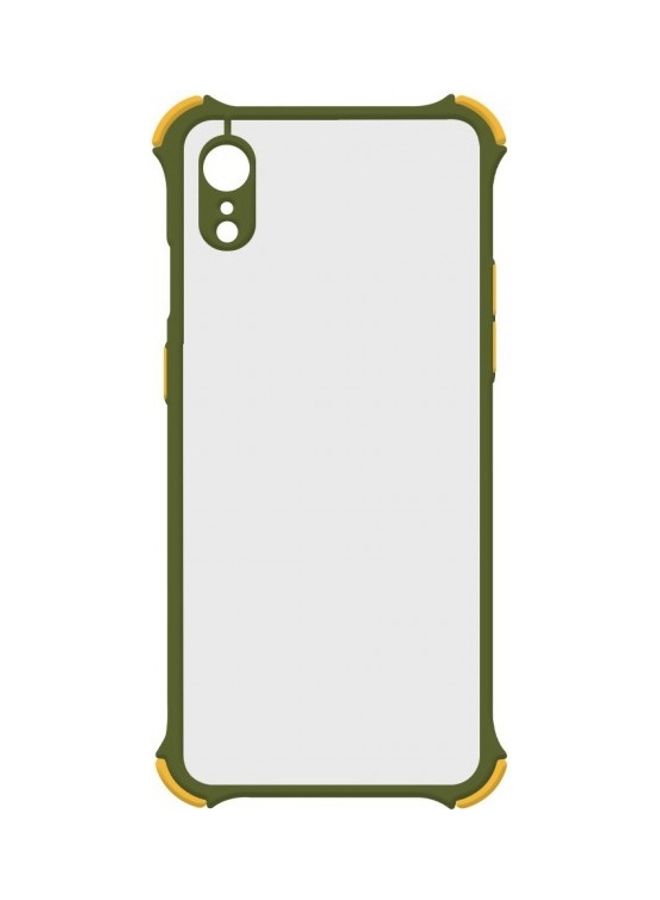 MARGOUN - Protective Case Cover For Apple iPhone XR Clear/Green - Image 1