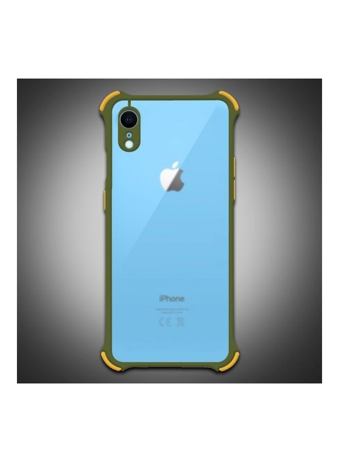 MARGOUN - Protective Case Cover For Apple iPhone XR Clear/Green - Image 1