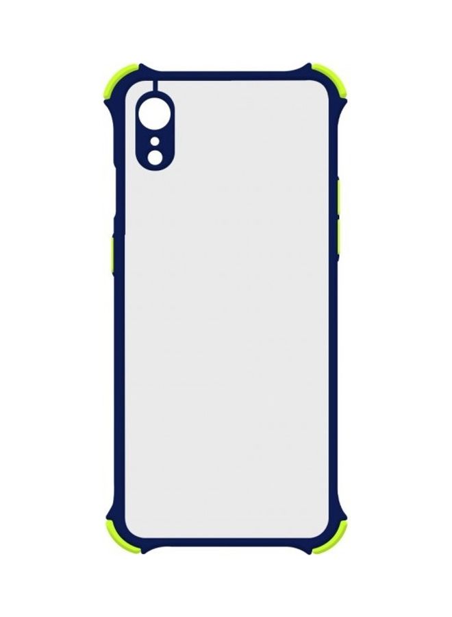 MARGOUN Protective Case Cover For Apple iPhone XR Clear/Dark Blue/Green - Image 3