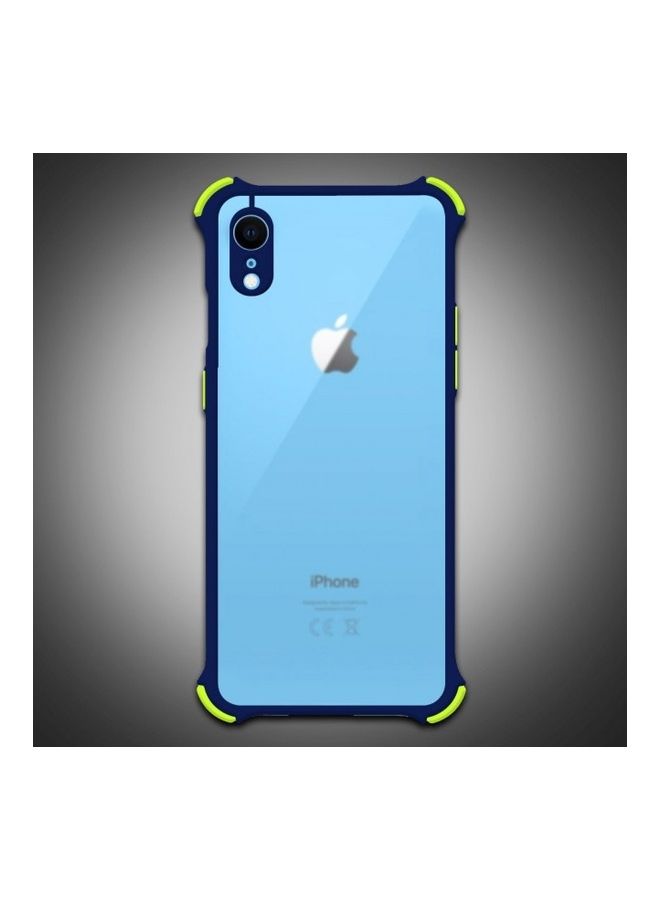 MARGOUN Protective Case Cover For Apple iPhone XR Clear/Dark Blue/Green - Image 4