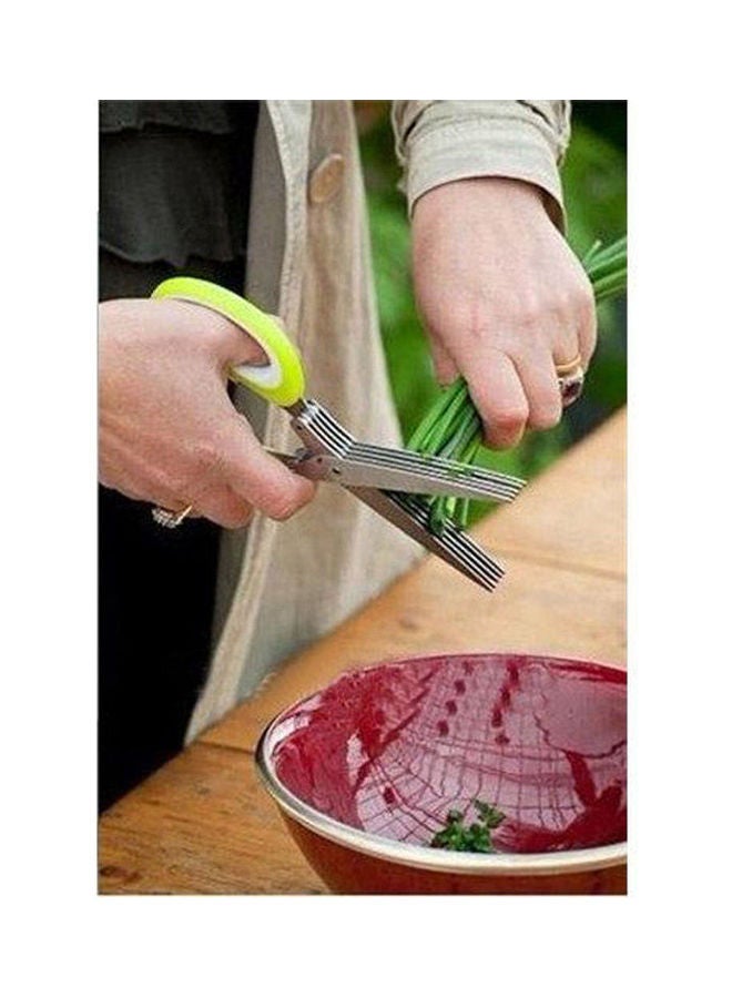 Generic - Vegetables Scissors Multi Function Green/Silver - Image 1