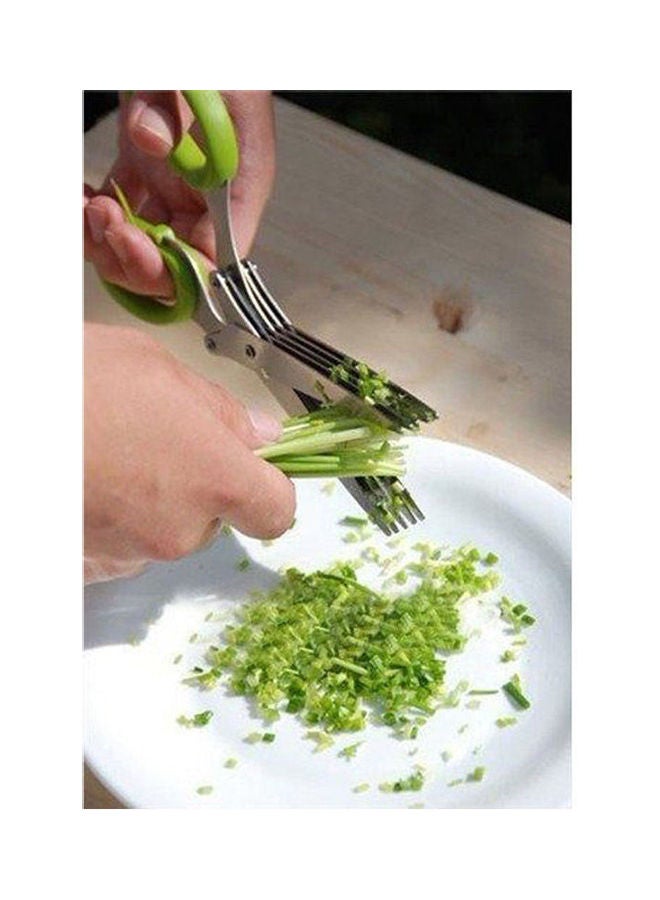 Generic - Vegetables Scissors Multi Function Green/Silver - Image 1