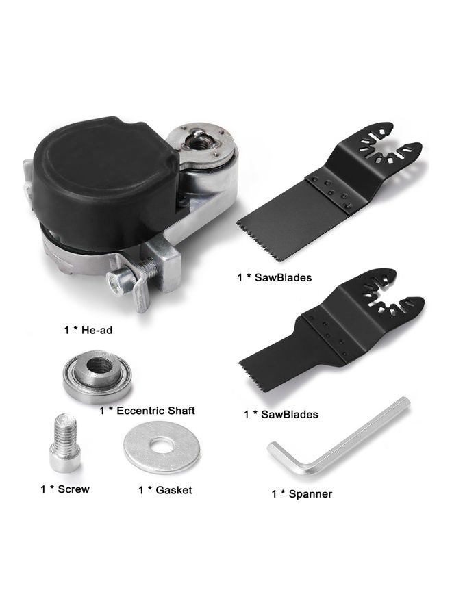 Generic Angle Grinder Refit Accessory Set Black/Silver  - Image 3