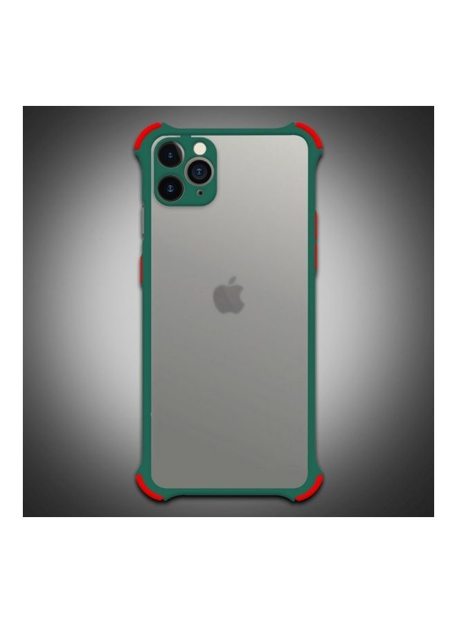 MARGOUN Protective Case Cover For Apple iPhone 11 Pro Max Clear/Dark Green - Image 4