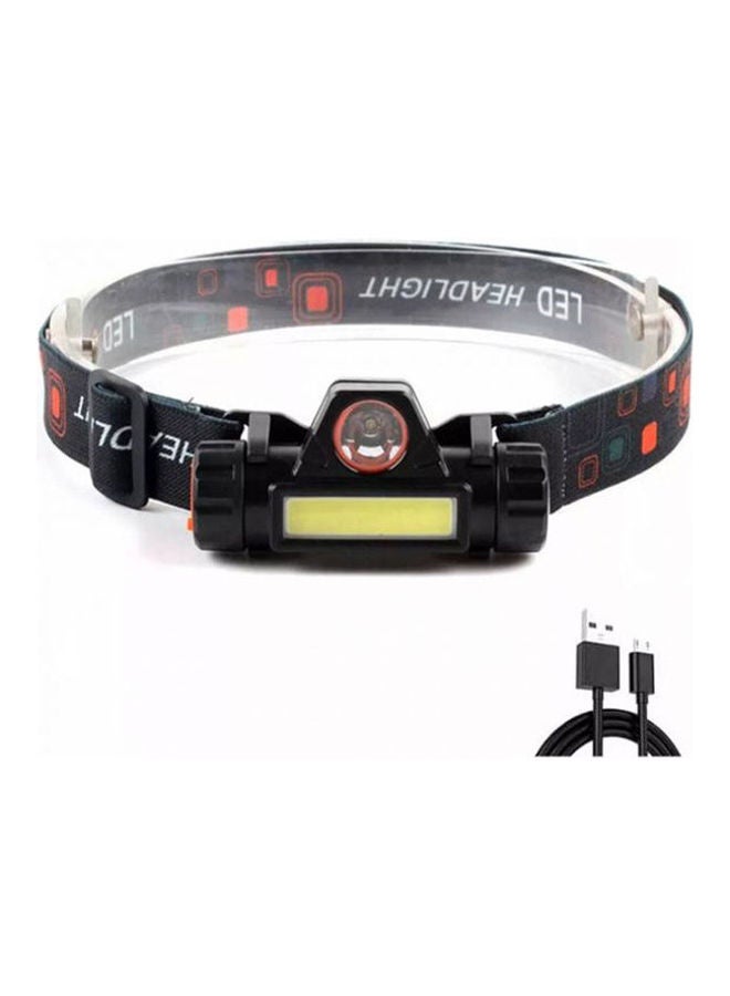 Generic Waterproof And Rechargeable Magnetic Headlight Black 10X6X8cm 