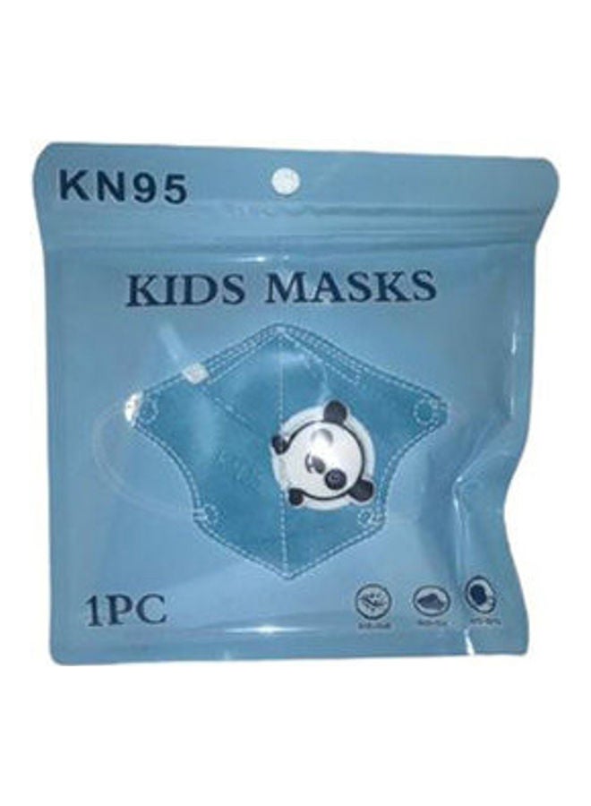 Generic Kids KN95 - Kids Series Folding Mask With Breathing Filter -nose Support - 5 Pcs - Blue Design - Image 1