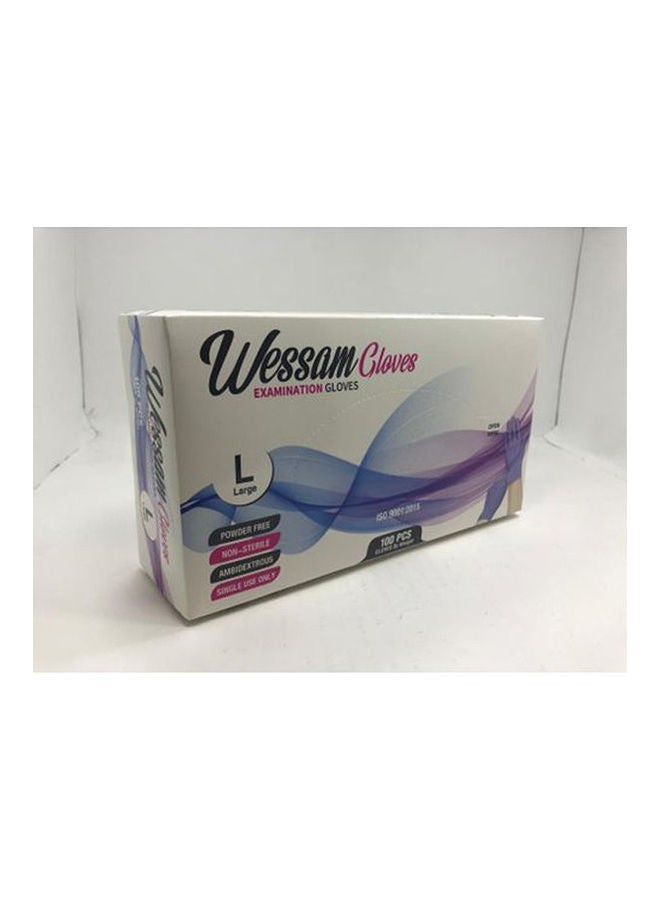 Generic Nitrile Purple Gloves - 100 Pcs - Image 2
