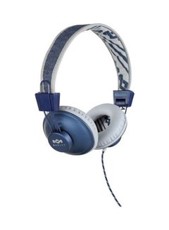House Of Marley Wireless Headphones For Mobiles Blue  - Image 1
