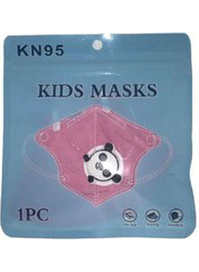 Generic Kids KN95 - Kids Series Folding Mask With Breathing Filter -nose Support - 3 Pcs - Pink Design