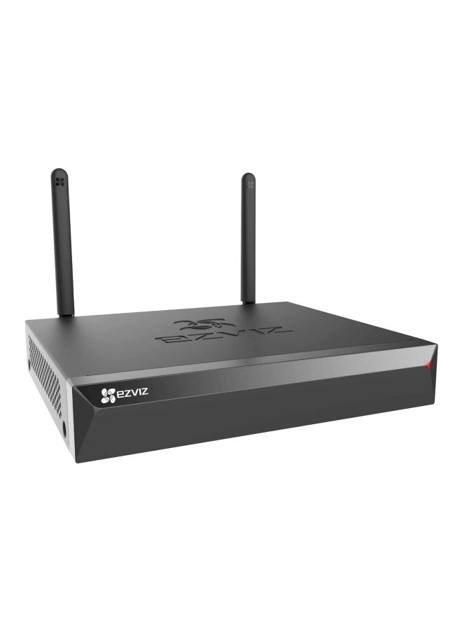 EZVIZ - X5S-8W Wireless 8 Channel NVR, Supports High-Resolution Cameras of Up to 3K Video Quality, Wi-Fi Range (2.4G) Up to 100 m, Supports ONVIF, H.265 Video Technology, HDMI/VGA Output, Supports Up to 8TB Storage | CS-X5S-R100-8W - Image 1