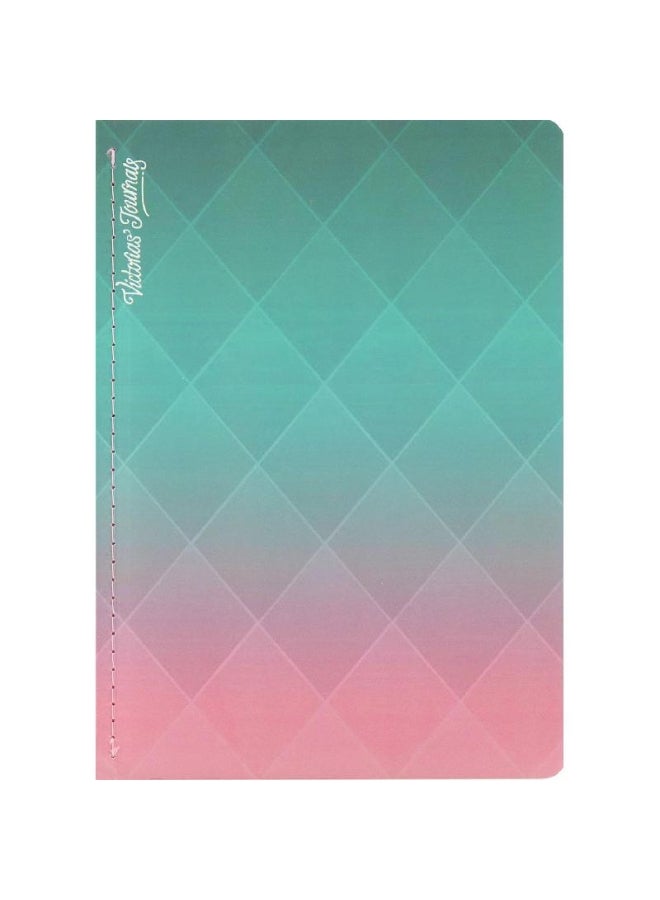 روكو دفتر ملاحظات بورق مسطر وشريط مطاطي ميتاليك متعدد الألوان - Image 1