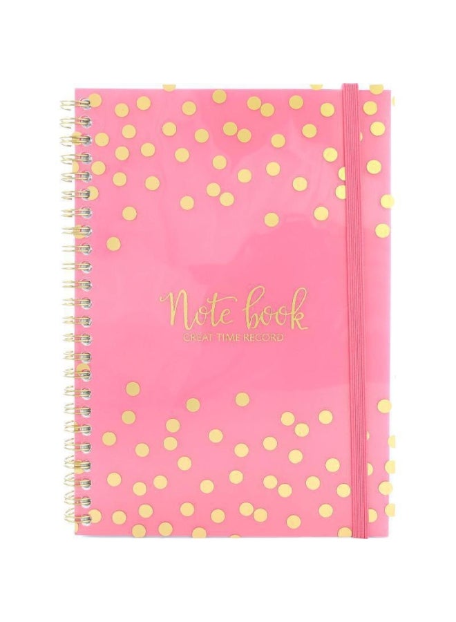 روكو دفتر ملاحظات بسطور عريضة وردي - Image 1