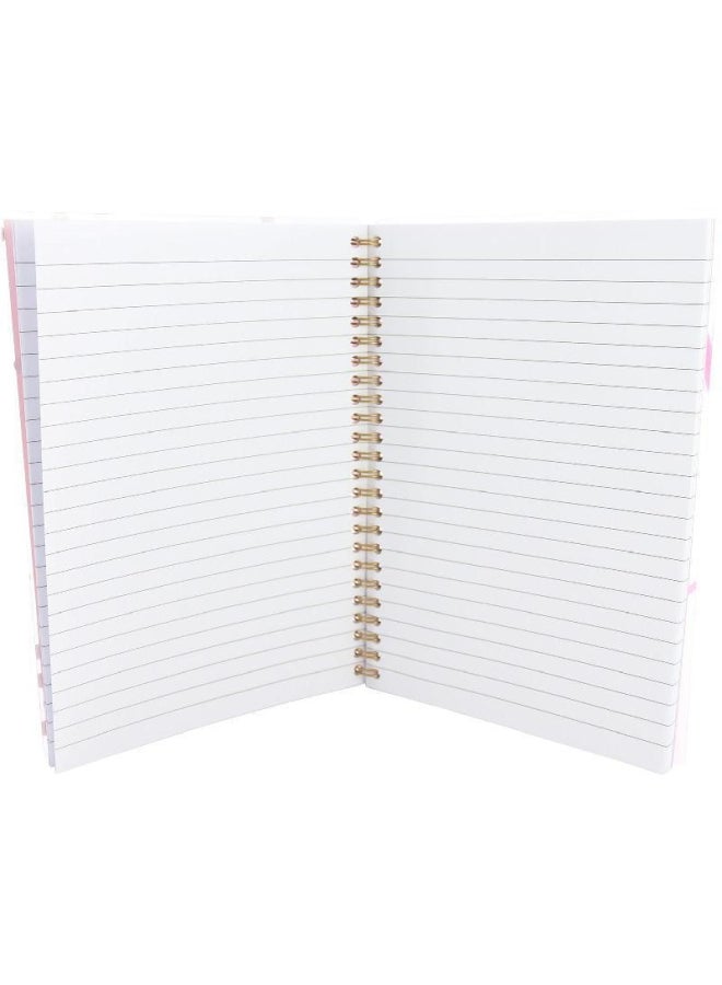 روكو دفتر ملاحظات بسطور عريضة وردي - Image 2