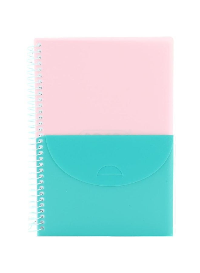 ROCO Tone Wide Ruled Lined Note Book Pink/Green