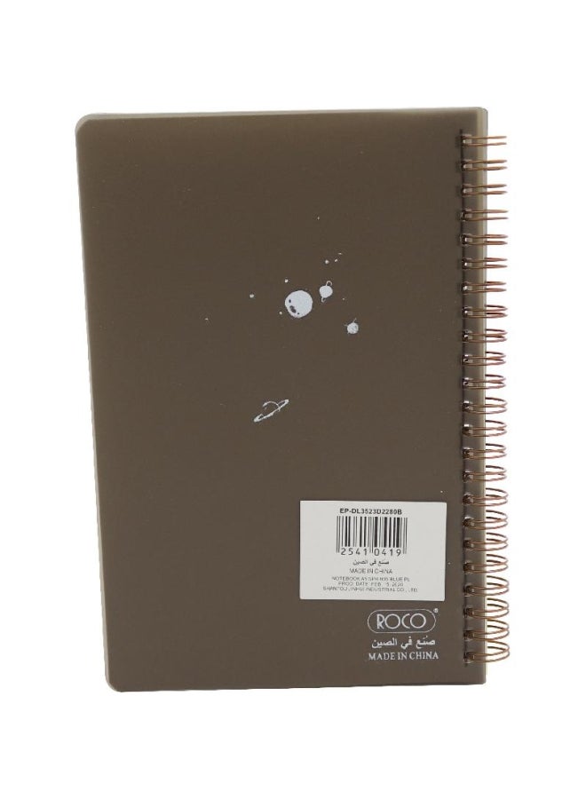 ROCO Blue Planet Lined Notebook Black - Image 2