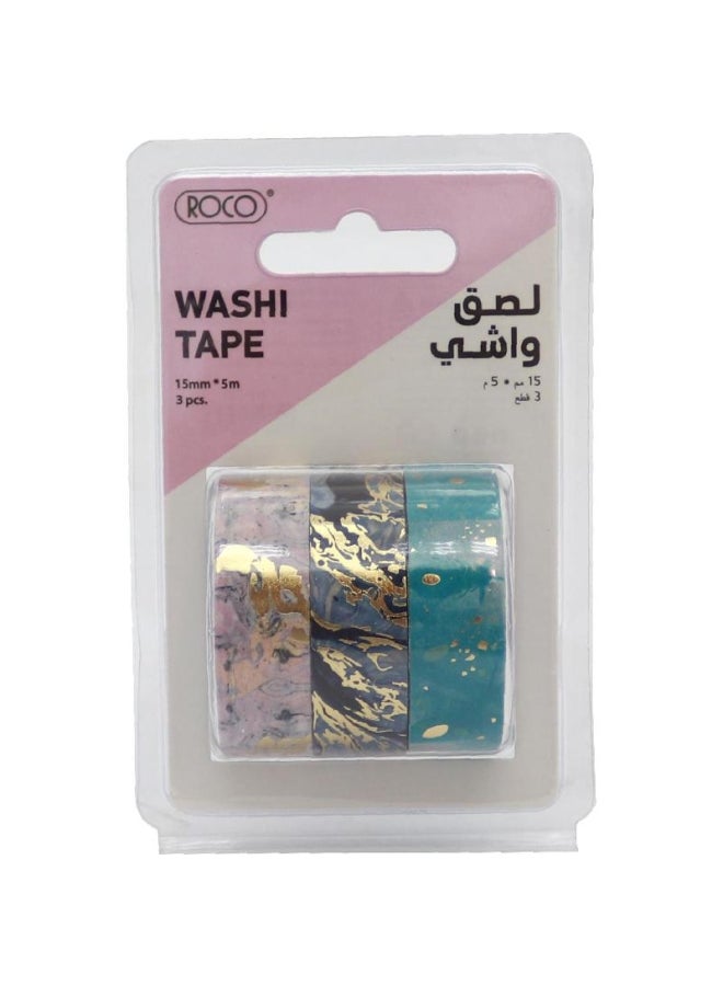 روكو Washi Tape Reel Multicolor - Image 1