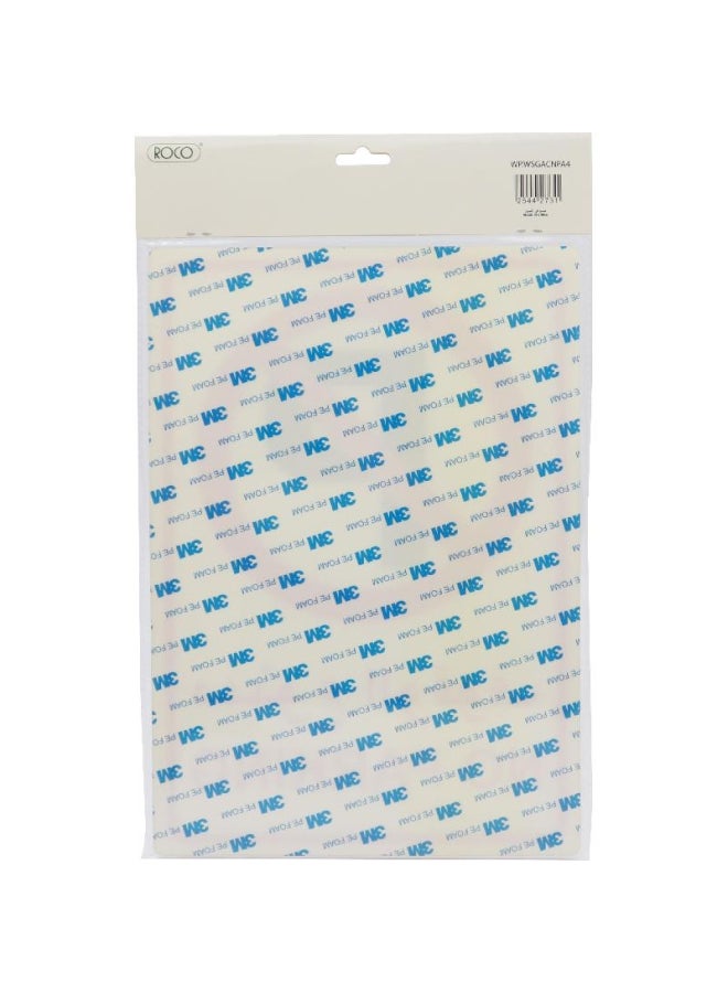 روكو لافتة بلصق ذاتي وطبعة عبارة ممنوع الوقوف باللغة العربية والإنجليزية ألوان متعددة - Image 2