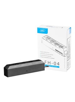 Fan Hub Control 4PWM Fan Speed Supports Fan Black