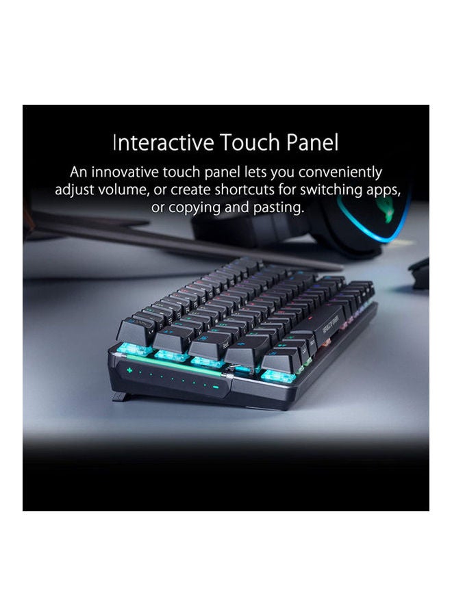 أسوس لوحة مفاتيح طراز M601 روج فالشيون/آر/آر أسود - Image 2