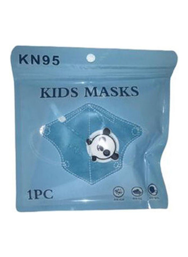 Generic Kids KN95 - Kids Series Folding Mask With Breathing Filter -nose Support - 3 Pcs - Blue Design - Image 1