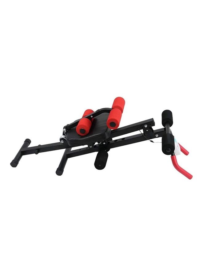 Max Strength Adjustable Ab Coaster Detachable Sit Up Bench Standardcm - Image 4