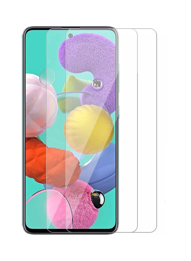 ICS 2-Piece Screen Protector For Samsung Galaxy A51 Clear - Image 1