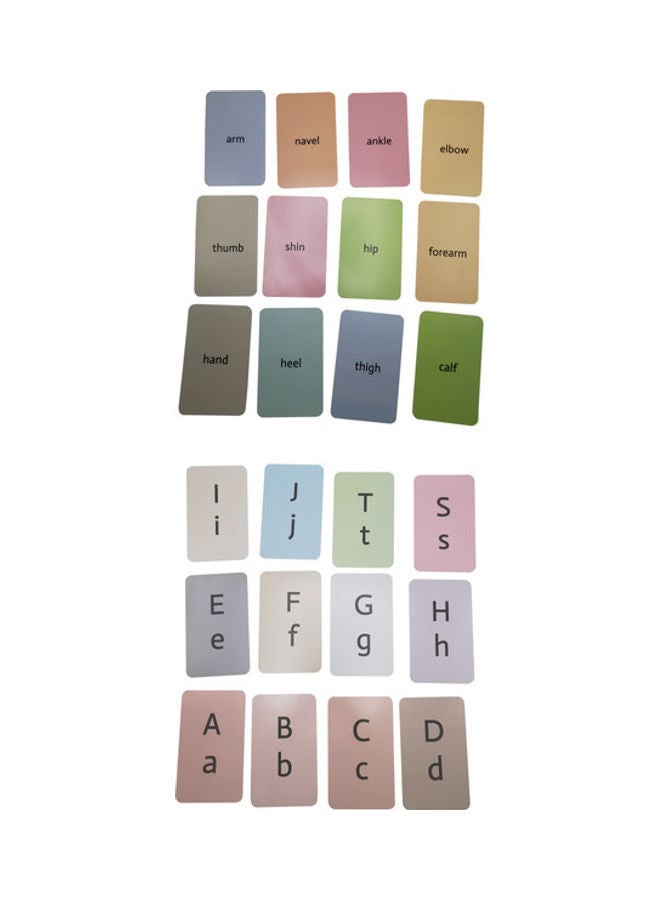 Human Body And Alphabet Flash Cards - v1625027200/N48646860A_2