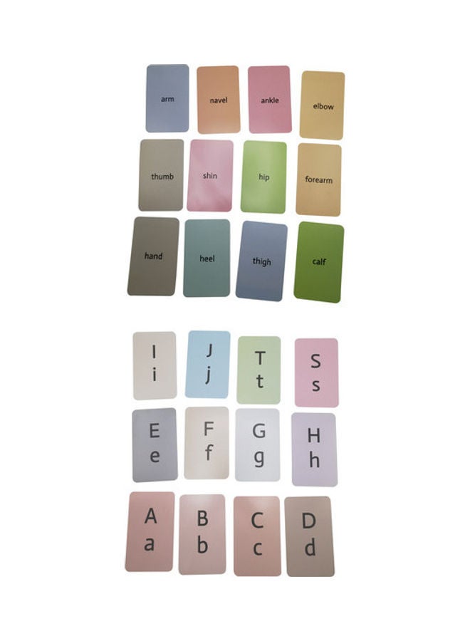 Little Kitabi Human Body And Alphabet Flash Cards  - Image 2