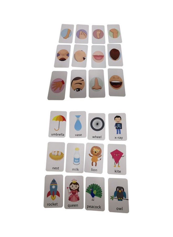 Little Kitabi Human Body And Alphabet Flash Cards  - Image 3