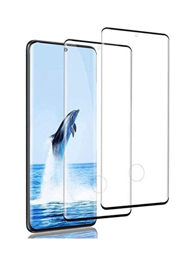 أي سي إس لاصقتي حمايةٍ للشاشة من الزجاج المقوى لهاتف سامسونج جالاكسي S21 ألترا 5G - Image 1