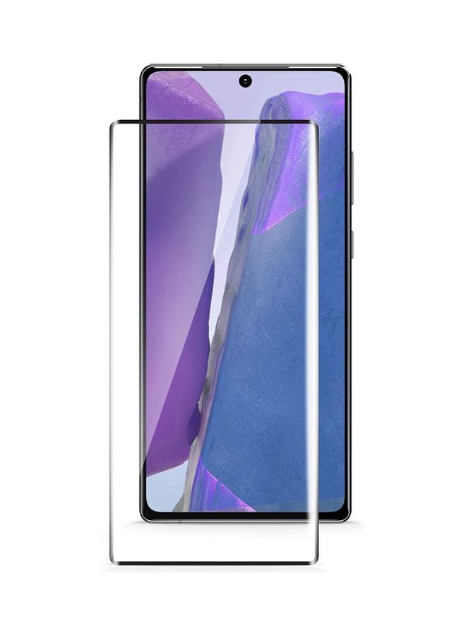 ICS Tempered Glass Screen Protector For Samsung Galaxy Note20 Ultra 5G Black/Clear - Image 1