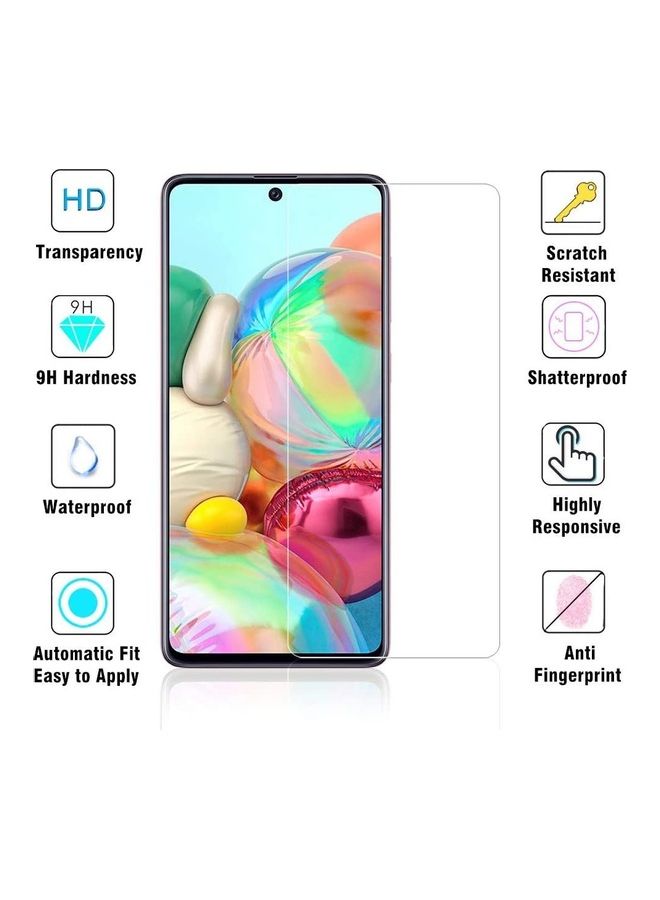 ICS 2-Piece Screen Protector For Samsung Galaxy A51 Clear - Image 2