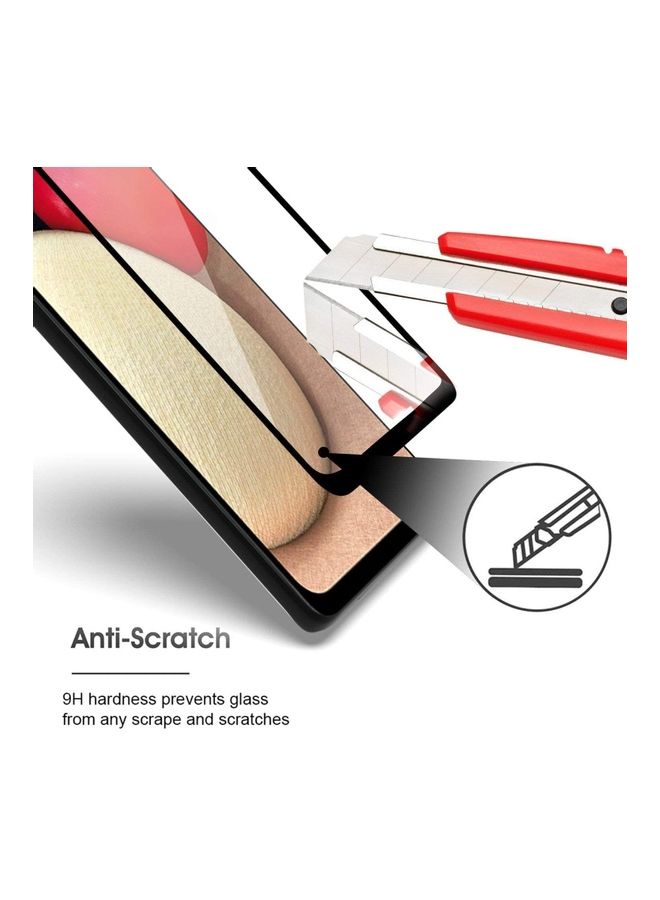 ICS Screen Protector For Samsung Galaxy A02s/A02 Clear/Black - Image 2