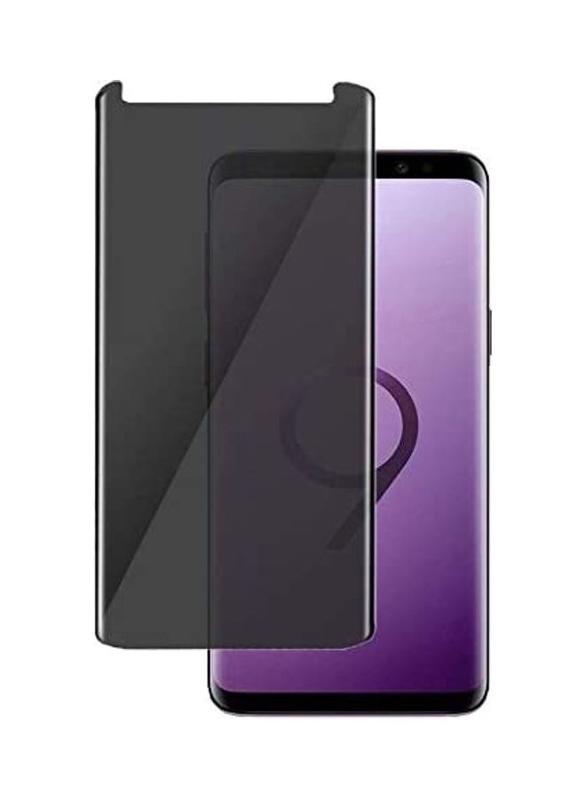 ICS Tempered Glass Screen Protector For Samsung Galaxy S9+ Clear/Black - Image 1