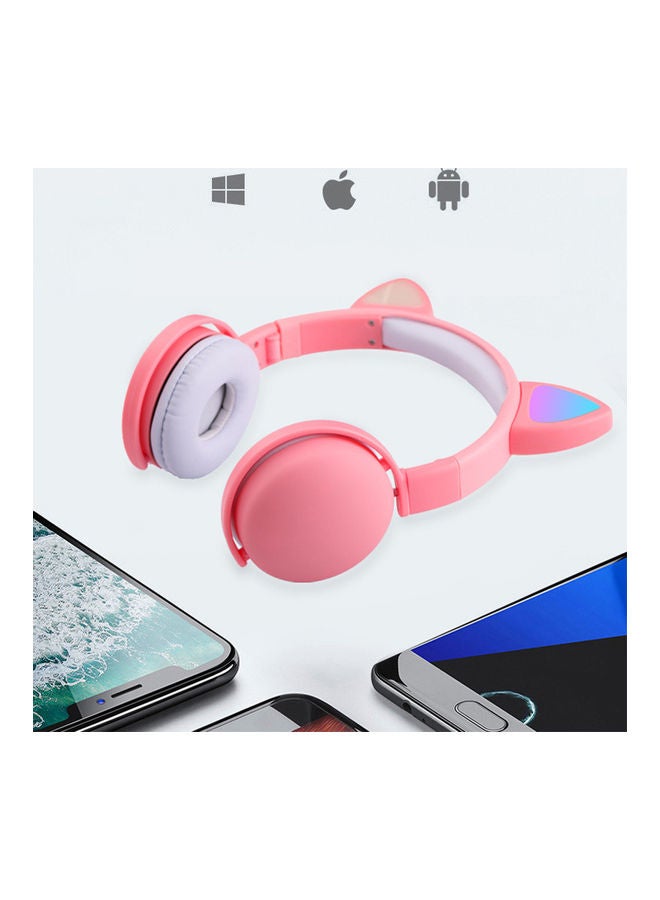 EzzySo Cat Ear Headset Pink - Image 2