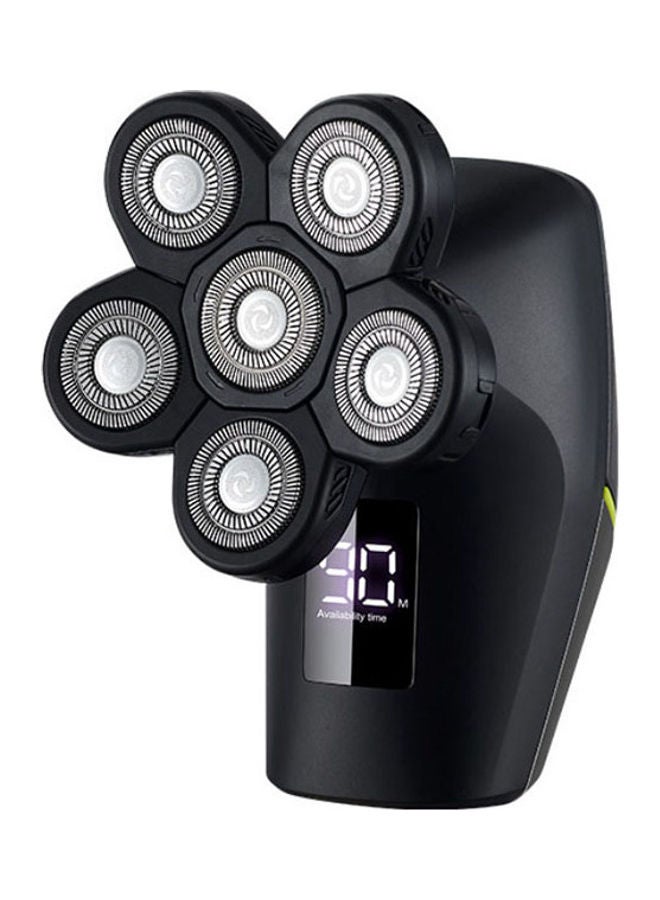 EzzySo Electric LED Shaver with 4D Floating Cutter Head Black - Image 1