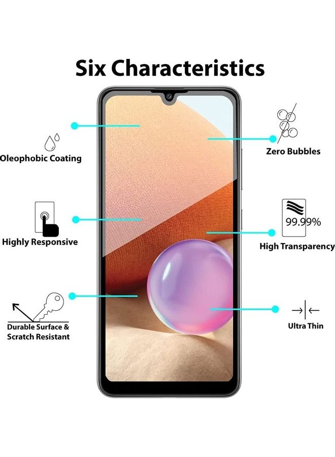 ICS Screen Protector For Samsung Galaxy A31/A32 Clear/Black - Image 2